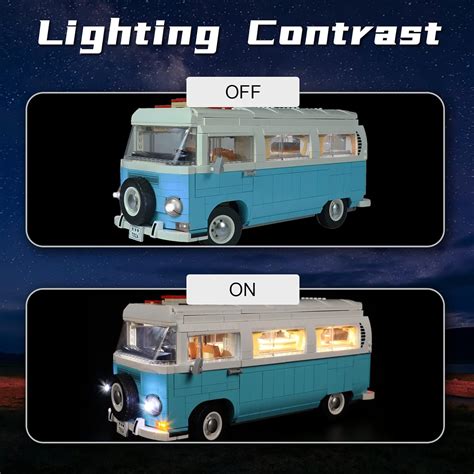 Buy Bourvill LED Lights Kit for Lego Volkswagen T2 Camper Van 10279 ...