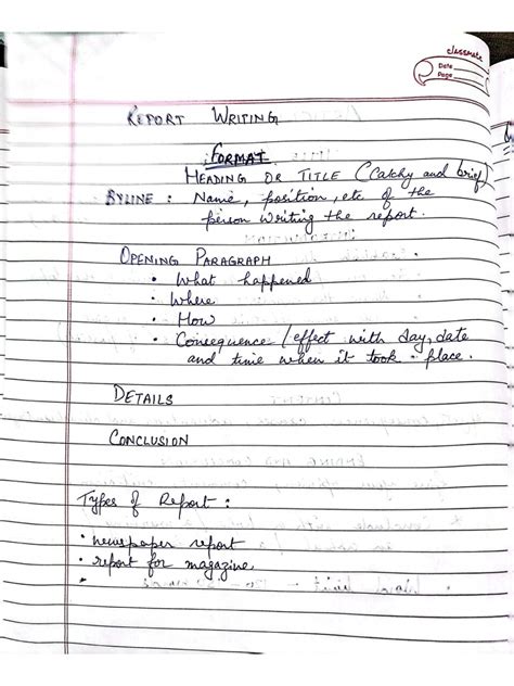 Image result for Report Writing Sample PDF