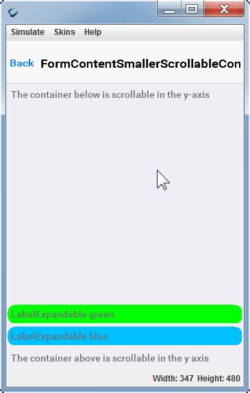 Image result for Motion Scrollable Container Tutorial