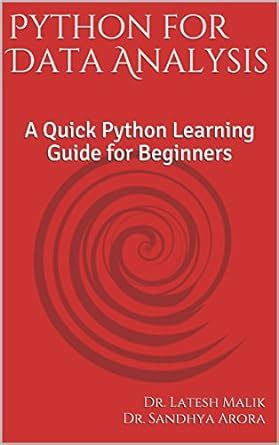 Python for Data Analysis: A Quick Python Learning Guide for Beginners ...