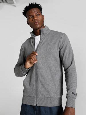 Buy Puma CONTRAST Men Grey Jacket Online