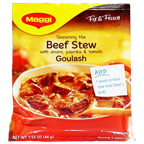 Maggi German Goulash Beef Stew Mix - 1.5 oz. - The Taste of Germany