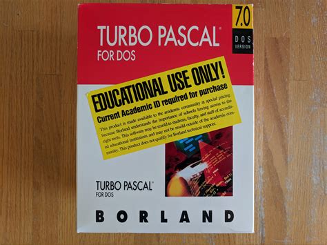 Turbo Pascal 的图像结果