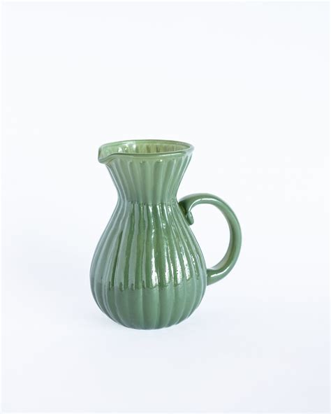 Buy Siris Jug Shaped Glass Vase Online | Wishing Chair