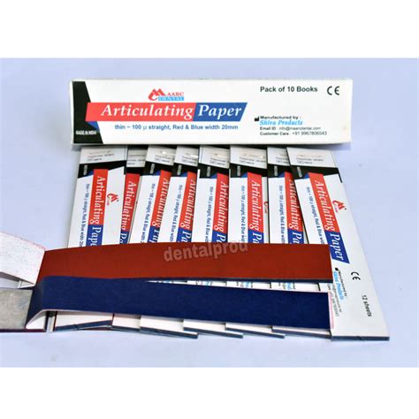 Maarc Dental Articulating Paper / Dental Material – Dental Prod