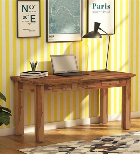 Credenza Wooden Writing Study Desk Table for Students & Adults ...