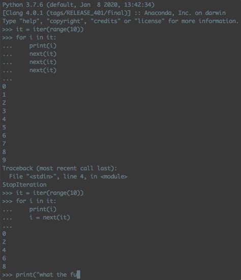 Image result for Python for Loop Iterator