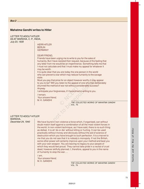 Nazism And The Rise Of Hitler - NCERT Book of Class 9 History India And ...