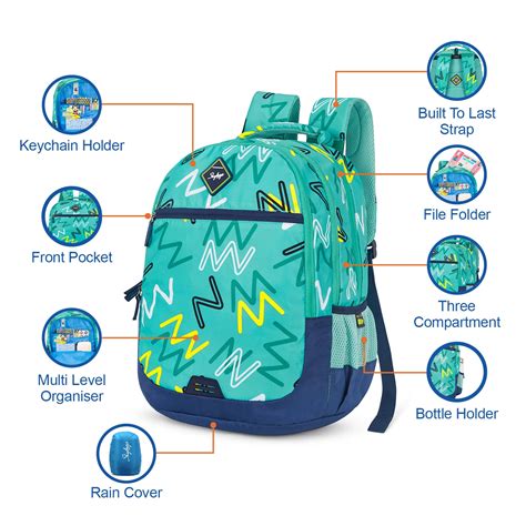 Skybags Drip Pro 04 Backpack Light Blue