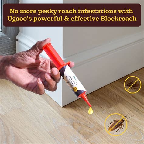 Blockroach Fipronil 0.05% Gel - 20 gm – Ugaoo