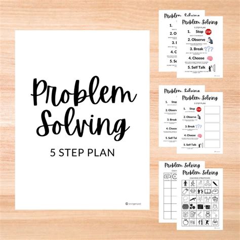 5 Step Problem Solving Process 的图像结果