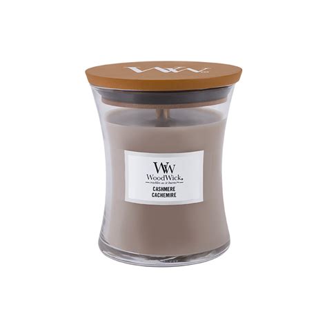 WoodWick Cashmere glass medium | ExcaliburShop
