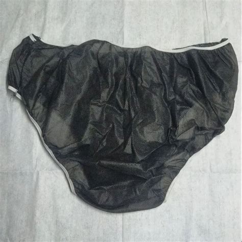 Disposable Panty - White And Black Disposable Non Woven Panty ...
