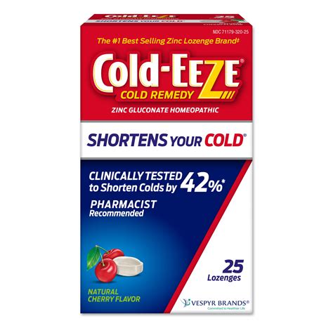 Cold-EEZE Zinc Lozenges, Cherry Flavor, Cough Drop, Sore Throat ...