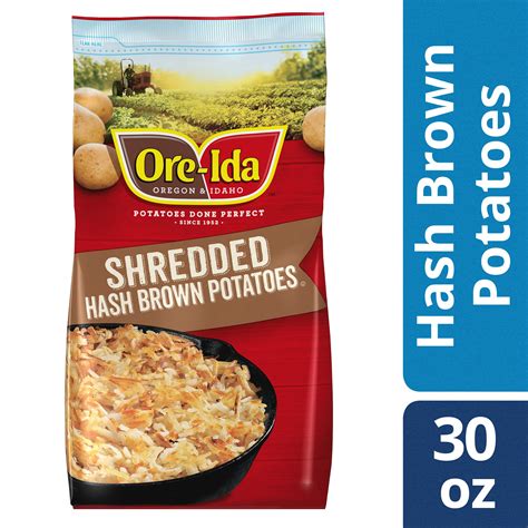 Frozen Shredded Hash Browns Nutrition at Zane Hodge blog