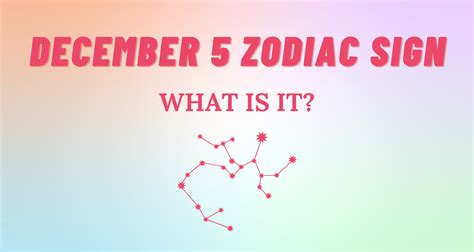 What Is Zodiac Sign December 5 at Rosalyn Coe blog
