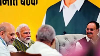 BJP sets in motion process to elect new party chief | India News ...