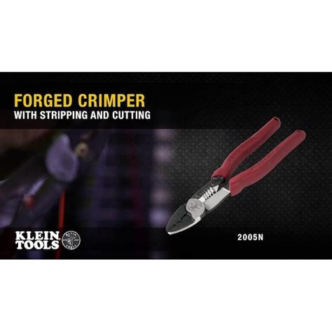 Klein Tools Forged Wire Strippers Wire Stripper/Cutter/Crimper, 10-18 ...