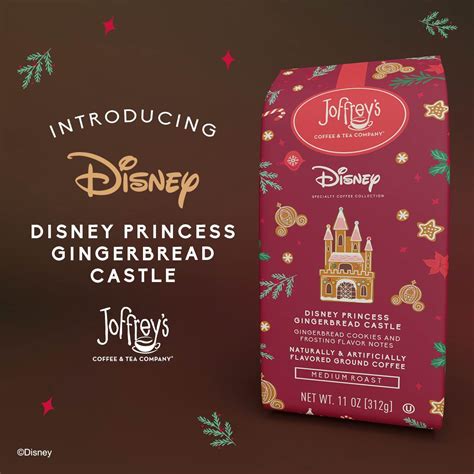 Joffrey’s Coffee Introduces New Disney Princess Gingerbread Castle Blend