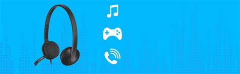 Buy Logitech H340 USB Wired Headset with Mic in India www.tpstech.in