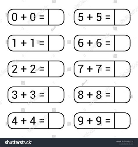 Image result for Math Addition Doubles Facts Worksheet