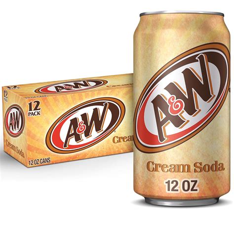 Buy A&W Cream Soda, 12 fl oz cans, 12 pack at Ubuy India