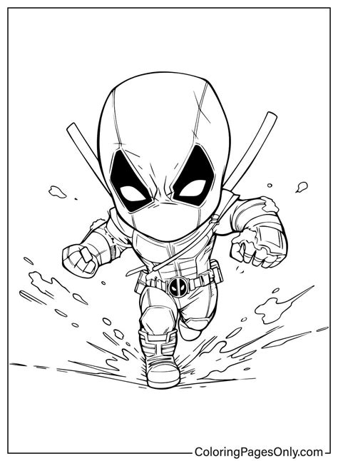 20 deadpool coloring pages free pdf printables – Artofit