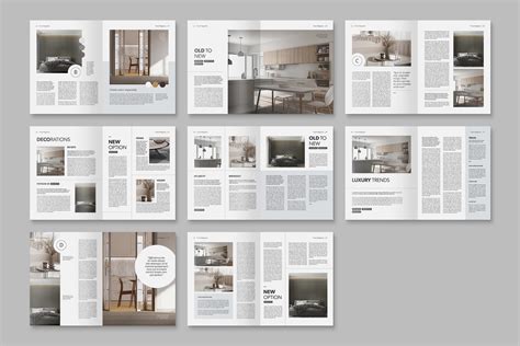 Interior Design Magazine Template [Indesign, INDD] - BrandPacks