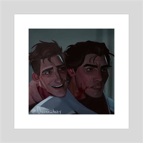 Scream Miguel and Peter, an art print by dizzier_izzy - INPRNT