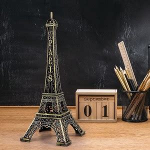 SPLICE Antique Finish 3D Metal Eiffel Tower, Showpiece for Home ...