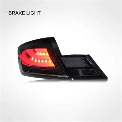 Car Trailer Tail Lights LED Lamp for Honda Civic 2014-2015 Brake Rear ...