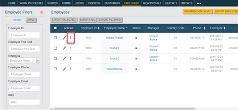 Disable Employees in Web App