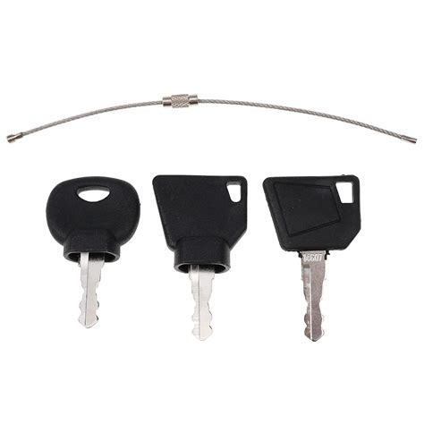 Buy DVPARTS Heavy Equipment Key Set 3 Keys ON Ring Construction Key Set ...