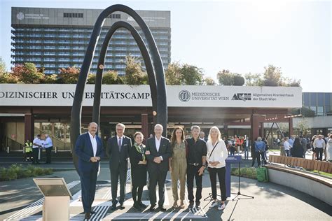 Unveiling of the "Corona Monument of Hope" on the forecourt of the ...