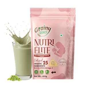 Buy GRAINY GOODNESS 25 Certified Organic Ingredients Mom Nutrition ...