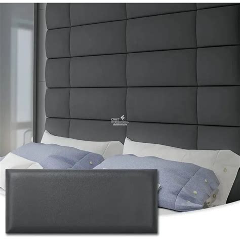High Back Cushion Headboard (Wall Mounted) - CRUZ INTERNATIONAL – CRUZ ...