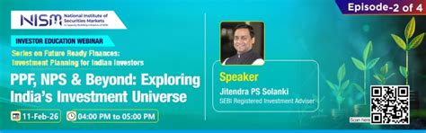 PPF, NPS & Beyond: Exploring India’s Investment Universe - National ...