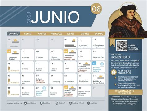 Qué número corresponde al mes de junio en el calendario