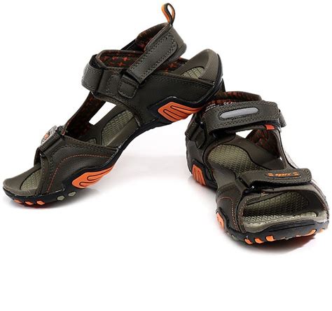 Sparx Men Olive Sandals - Buy Orange Color Sparx Men Olive Sandals ...