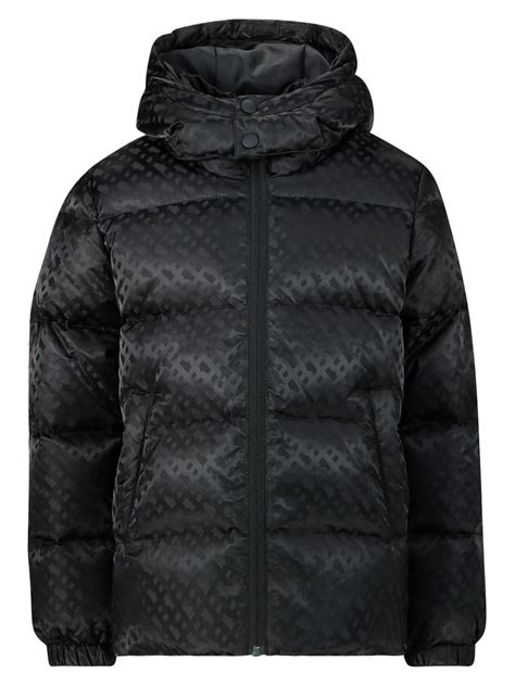 BOSS Down Jacket Black for boys | NICKIS.com