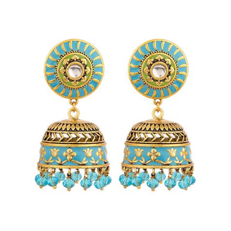Gwalior Dome Jhumka Earrings – VOYLLA