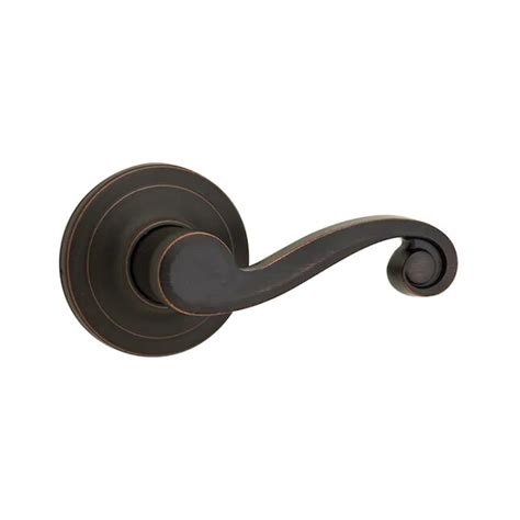 Kwikset Signatures Lido Venetian Bronze Universal Interior/Exterior ...