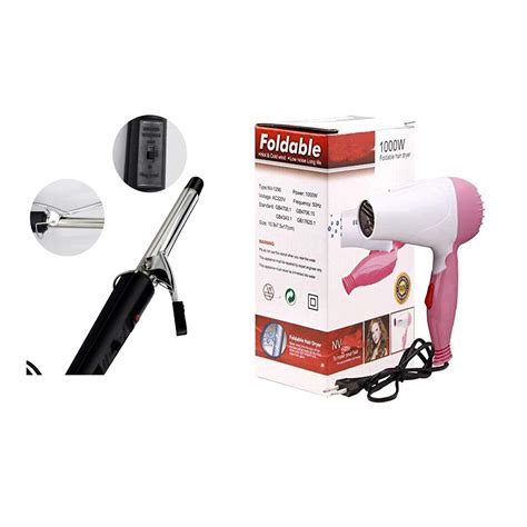 BELDAENOVA Electric 471B Hair Curler Iron For Women WITH 1000 W Hair ...