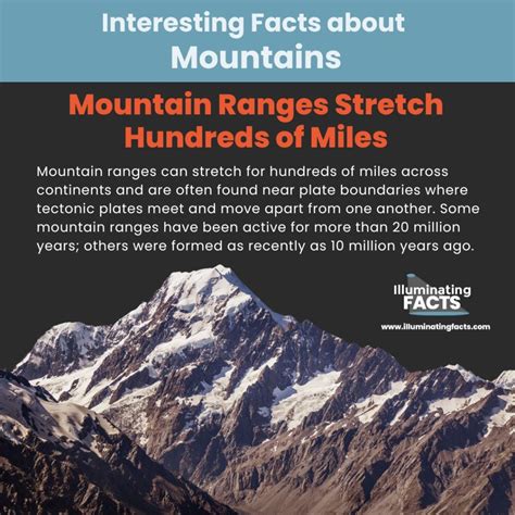 Interesting Facts about Mountains - Illuminating Facts