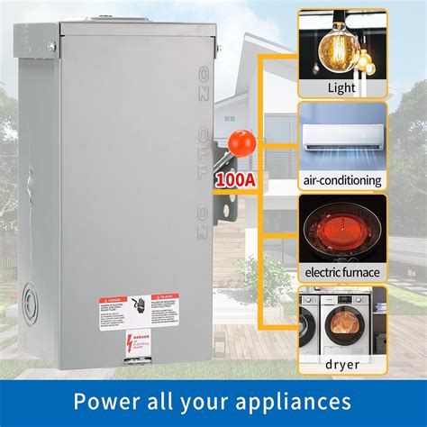 MUJURUR 100A Generator Transfer Switch,24000W General-Duty India | Ubuy