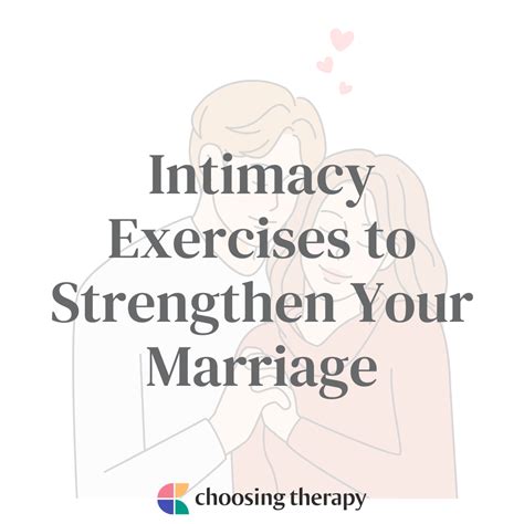 12 Marriage Intimacy Exercises for Couples