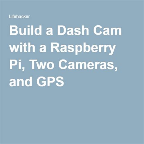Image result for Raspberry Pi Dash Camera