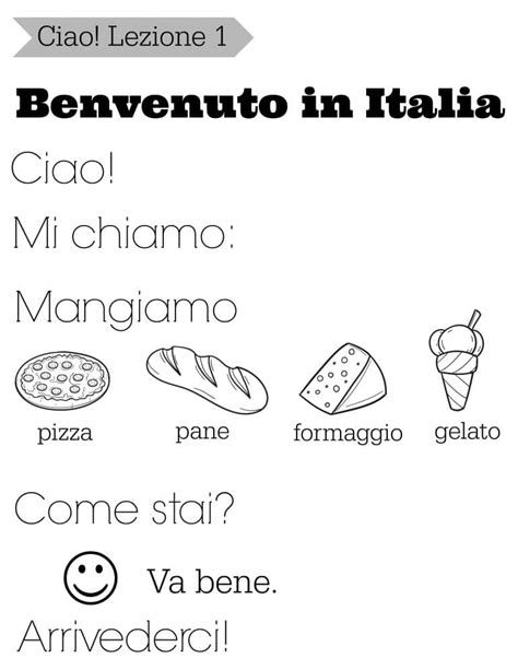Basic Italian Lesson 的图像结果