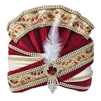 Buy Dulha Fancy Safa Turban Pagdi For Wedding at Amazon.in