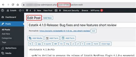 Image result for WordPress GUID